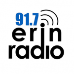 91.7 Erin Radio Logo